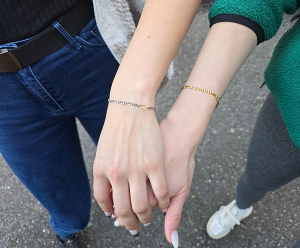 Avis client Laura T bracelets permanents entre amies concept original Madiora