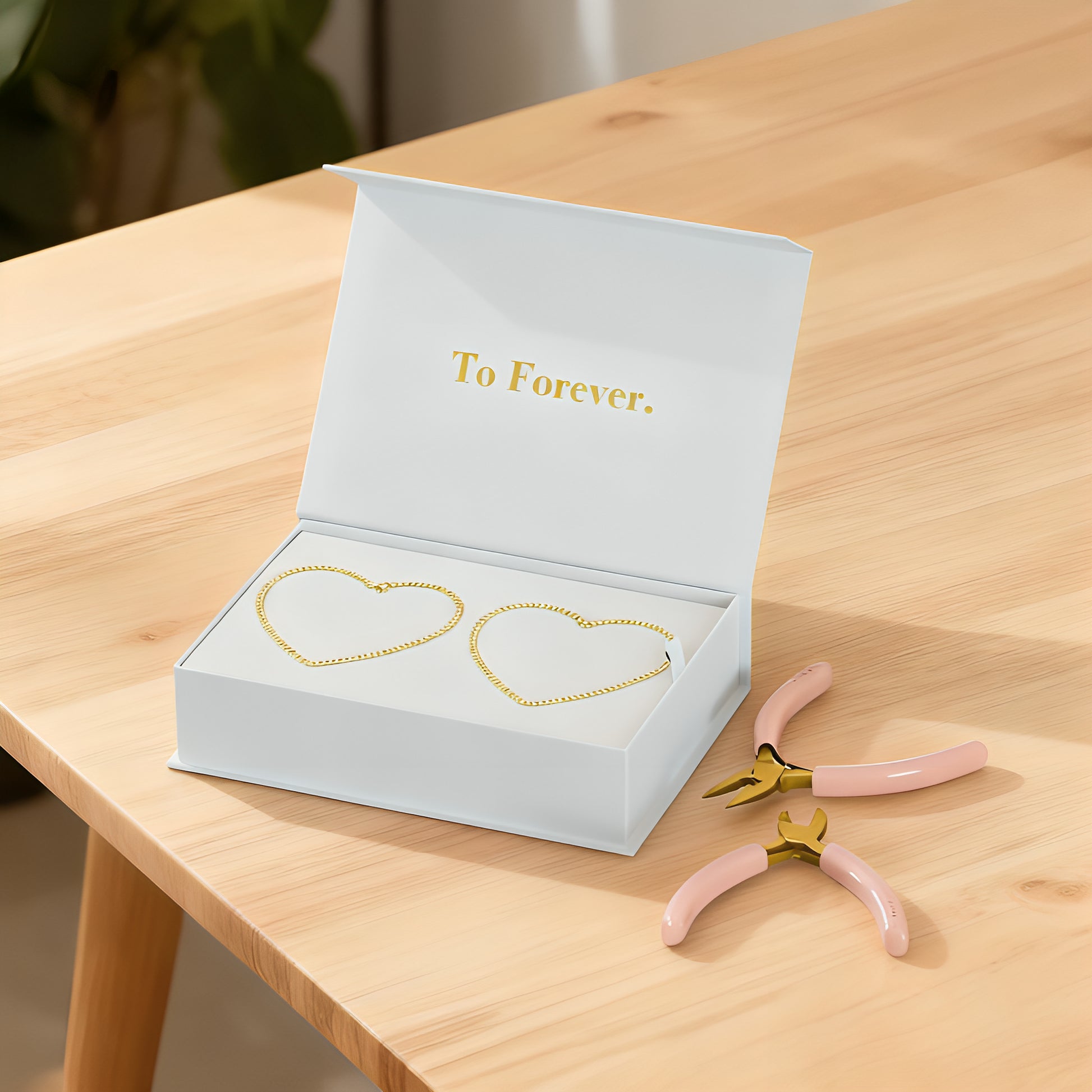 Kit bracelet permanent or - Créez un bijou soudé symbolique